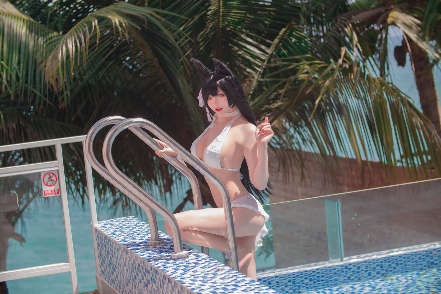 起司块wii - 爱宕泳装 [42P-255MB] tg@simisebaisi 【丝足阁】006.webp